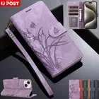 For iPhone 16e 16 15 14 13 12 11 Pro Max XR Plus Wallet Case Flip Leather Cover