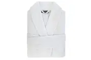 Bambury One Size White Commercial Waffle Bedroom/Bathroom Robe Home Living