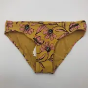 Splendid Retro Pant Golden Girls Swimsuit Bikini Bottom SP20358 Small NWT