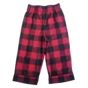 Wondershop Pajama Pants Baby Size 18M Buffalo Plaid Red NEW