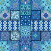 Lilli Rock Azure Dolomite Stone Trivet Table Protection - 20x20cm