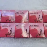 Mally Soft As Silk Powder Foundation Fair 0.28 Oz 14 Pk Beauty Make Up