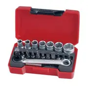 Teng T1420 - 20 Piece 1/4" Drive Mini Bits Set