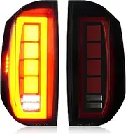 LED Tail Light for 2014-2021 Toyota Tundra, Rear Taillight Assembly, 815500C100 815500C101 TO2800193 TO2801193 81560-0C100 815600C101