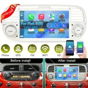 For Fiat 500 2007-2015 Android 13 7-inch Carplay Car Stereo GPS RDS WIFI Radio (for: Fiat)