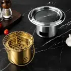 Rust-proof Stainless Steel Camping Stove Gold/Silver Grilling Stove Backyard