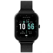 Reflex Active Series 23 Smart Watch with Black Case and Black Mesh Band