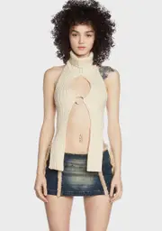 [THE KRIPT] Albani Knit Top
