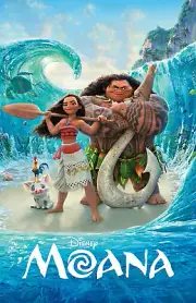 AA3020 Moana Film By Dwayne Johnson 2016 Movie Poster 11x17