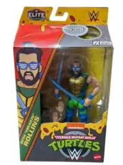 TMNT Teenage Mutant Ninja Turtles WWE Elite Seth Rollins Wrestling Action Figure