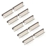 FFC/FPC Connector 10Pin Pitch 1.0mm Bottom Contact Pick Drawing Socket 10Pcs