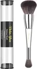 Vela.Yue Dual Ended Foundation Concealer Makeup Brush Lucite Handle Liquid Cr...