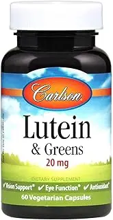 Carlson Lutein W/ Kale 20mg, 60 Capsules