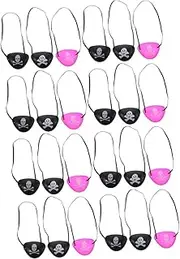Healeved 2sets Eye Mask Eye Patches Halloween Costumes Cosplay Props Party Favors Halloween Props Party Supplies Cosplay Decor Plastic 12pcs*2
