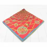 New Hermes scarf Carre 90 SILK 100 Astronaut Color: RED