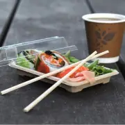Large Takeaway Sugarcane Sushi Tray 600 pcs