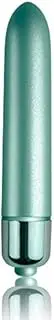 RO90 Touch of Velvet Aqua Lily Bullets Rocks Off Thrusting Dildo Vibrators For Woman Sex Toys Vibrator Dildo, Aqua Lily