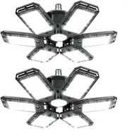 LED Garage Light 15000 Lumen 6500K 150W Pack 2