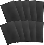 SOESFOUFU 10pcs Nail Art Practice Drawing Board Nail Art Painting Plate Nail Art Training Board Art Palette Tray Glue Mixing Palettes Pigment Mixing Tray Portable Accessories Plastic A4