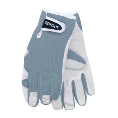 Sprout Goatskin Dusty Blue Annabel Trends Ladies Garden House Gloves OSFA