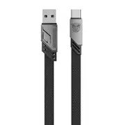 Transformers USB A to USB C Charger Cable Fast Charging 1.5M Yellow