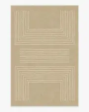 200' x 290' | Machine Washable Runner Rug | Kid & Pet Friendly | Indoor Rug | Valencia Natural Rug | Ruggable