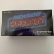 Midnight Outburst A Late Night Party Game from The Creators of Taboo New Sealed