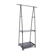 Bag Shoe Clothes Storage Rack Garment Rail Stand Wardrobe Organiser Hanger Shelf