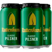 Hop Nation Rattenhund Classic Pilsner Can 355mL