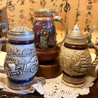 在飛比找蝦皮購物優惠-巴西陶瓷啤酒杯 國外收藏啤酒杯 啤酒杯 收藏 立體浮雕 陶瓷