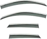 Windshield Compatible for Audi Q3 2012-2018 Accessories Window Door Visor Vent Shades Door Visor Vent Shades Ventvisor