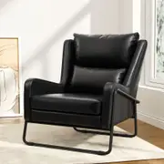 1 Seater Artiss Armchair Accent Chair Black