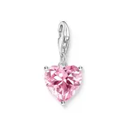 Buy Heart charm with pink stone by Thomas Sabo online - THOMAS SABO Australia