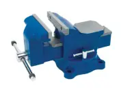 Irwin 226306ZR 6 in. Steel Workshop Bench Vise Swivel Base