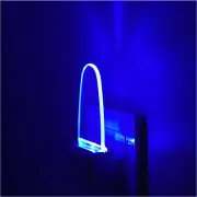 4 Pack Night Light Lamp with Dusk to Dawn Sensor Plug In Blue Led Night Light