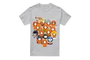 South Park Mens Many Faces Of Kenny T-Shirt (Sport Heather) - UTTV7255