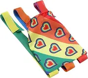 Kisangel 1pc Bright Rainbow Windsock Flag Garden Windsock Yard Windsock Lawn Windsock Wind Direction Indicator for Outdoor