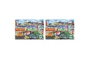 2x 20pc eeBoo Kids Children Jigsaw Puzzle 28x38cm Vehicles Educational Game 3y+