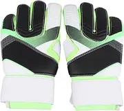 Soccer Goalkeeper Gloves Thickened Latex Training Fluorescent Green Adults