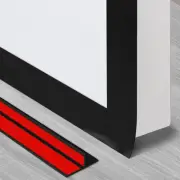 T-Shaped Silicone Weather Stripping Seal for Doors & Windows - 19.7Ft Black