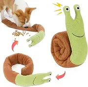 TJDOPE Plush Puzzle Dog Toys Treat Dispensing Snuffle Dog Mat Foraging Interactive Puppy Toys Slow Feeder Game Dog Educational Squeaky Toys for Small Medium Large Breeds