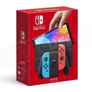 Nintendo Switch 7-inch OLED Model with Joy-Con NEON BLUE/NEON RED SET - NEW
