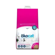 okocat Super Soft Clumping Natural Wood Cat Litter, Delicate Paws, 10.6 lbs