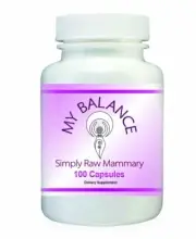 Simply Raw MAMMARY Glandular for Women's Health. Hormonal Support, 400 mg, 100Ct