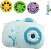 QUMIIRITY 1 Set Musical Projection Camera for Creative Educational Projector with Random Slides Electric Light Music Unique Design for Early Learning Playtime Fun Random Color