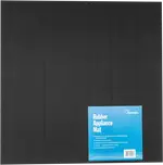 Pacifica Black Rubber Appliance Mat