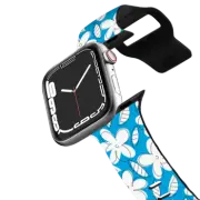 Apple Watch Series 4-6, SE (44mm) Impact Band BLUE FLOWERS BY ROMERO BRITTO