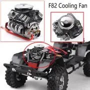 V8 Engine Motor F82 Cooling Fan for TRX4 SCX10 RC4WD D90 RC Crawler Car LCE 1/10