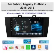 Android Octa Core For SUBARU Legacy / Outback 2015-2018 Car Stereo Radio GPS DSP