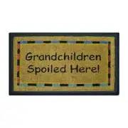 Solemate Rubber-Coir Spoiled Grandchildren 40x70 Outdoor Doormat Non-Slip